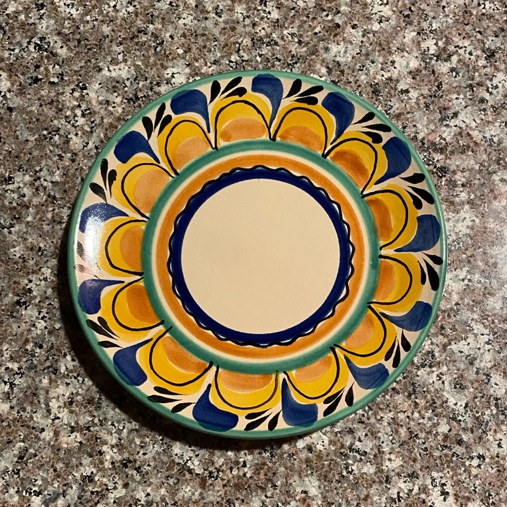 Gorky Gonzalez Hand Painted Talavera Plate